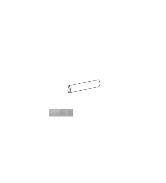 Equipe Tribeca Pencil Bullnose Grey Whisper 3x20