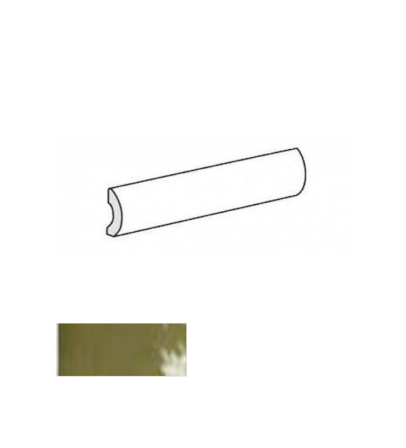 Equipe Manacor Pencil Bullnose Basil Green 3x20