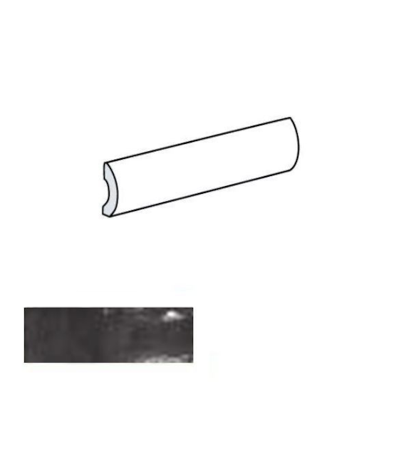 Equipe Altea Pencil Bullnose Black 3x20