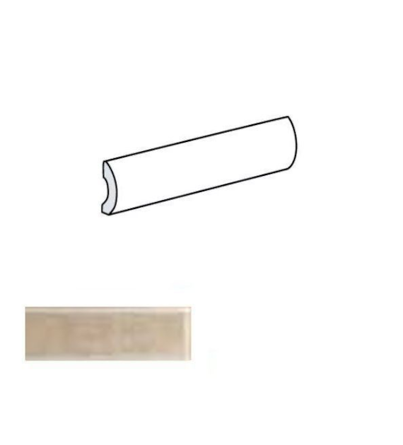 Equipe Argile Pencil Bullnose Siena 3x20