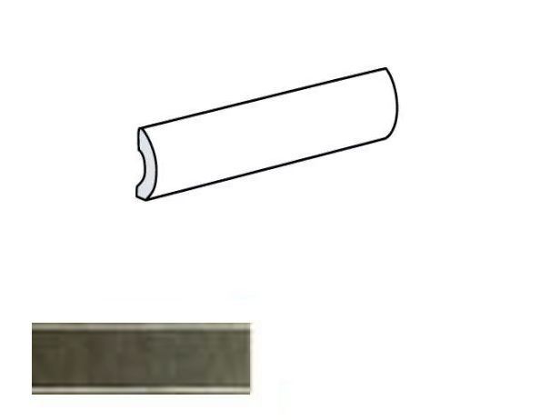 Equipe Argile Pencil Bullnose Khaki 3x20