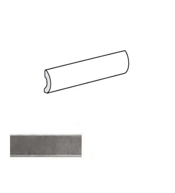 Equipe Argile Pencil Bullnose Dark 3x20