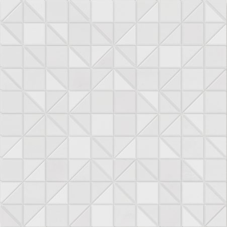 WoW Tesserae Like Blanc 28x28