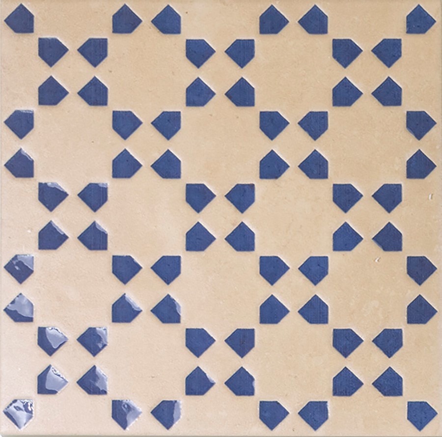 WoW Bejmat Decor Biscuit Azur 15x15