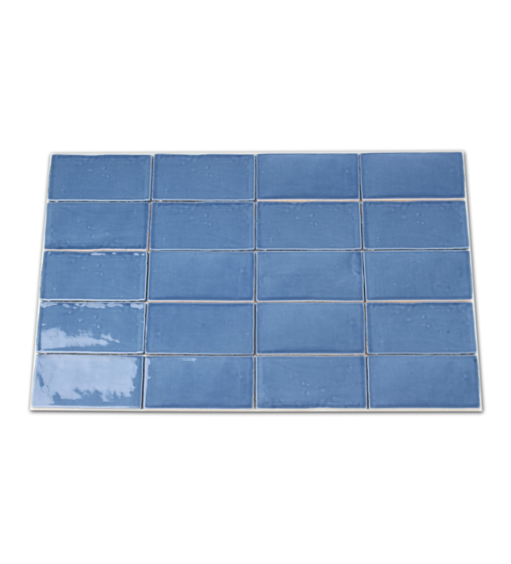 7*Carrea Bakerstreet Bleu 7,5x15*