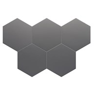Equipe Coimbra Black 17,5x20 Mat heksagon