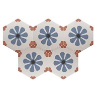Equipe Coimbra Bella Blue 17,5x20 Mat dekor