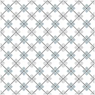 Harmony Tanger Silver Romb 12,3x12,3