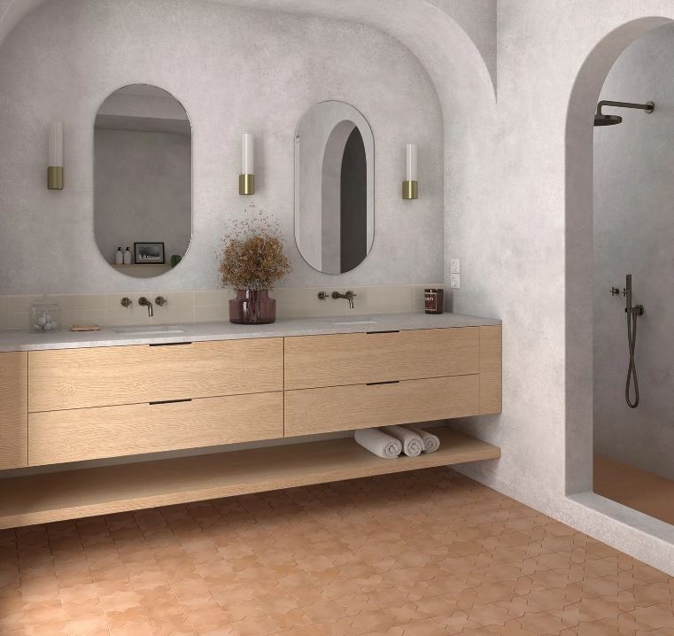 *Equipe Kasbah Star Terracotta 16,8x16,8 Mat