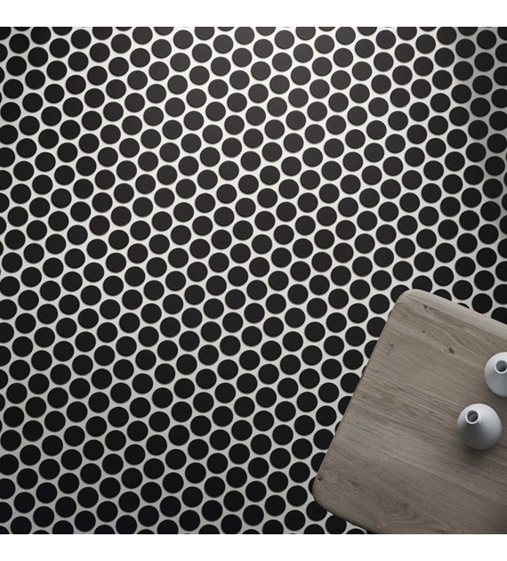 Realonda Circle Black 30,9x30,9 mozaika