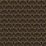 Aparici Art-Deco Black Manhattan 29,75x29,75 Natur