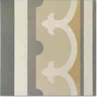 Equipe Caprice Burgundy Border 20x20 mat