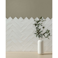 Harmony Poitiers White 7,5x30 Mat