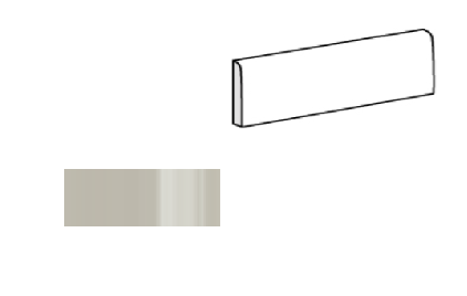 Equipe Village Bullnose Silver Mist 6,5x20