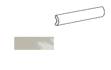 Equipe Village Pencil Bullnose Silver Mist 3x20