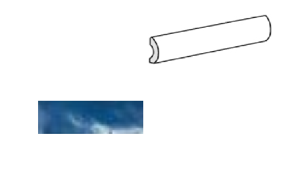 Equipe Village Pencil Bullnose Royal Blue 3x20