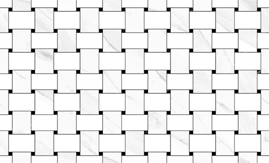 Geotiles Neptune Tangle Blanco Polish. 33x55 marmu