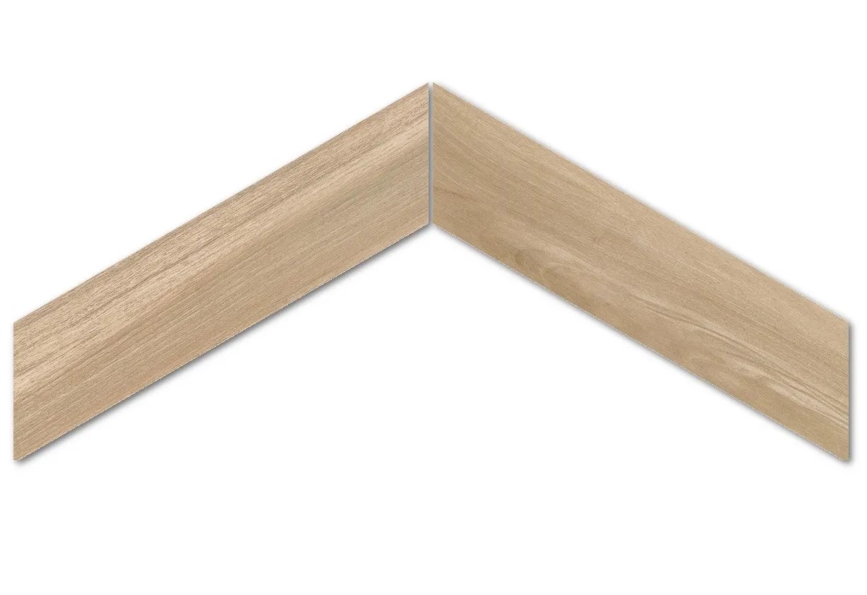 *Emil Sleekwood Chevron Beige 11x54 drewno.