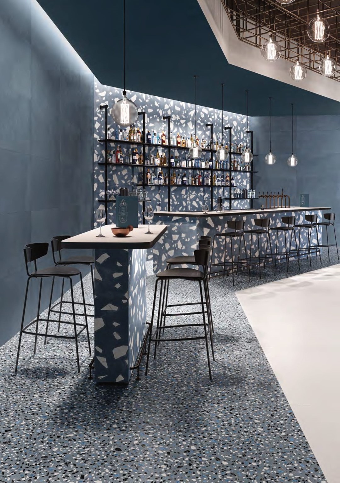 Emil Medley Blue Minimal 60x60 lastryko