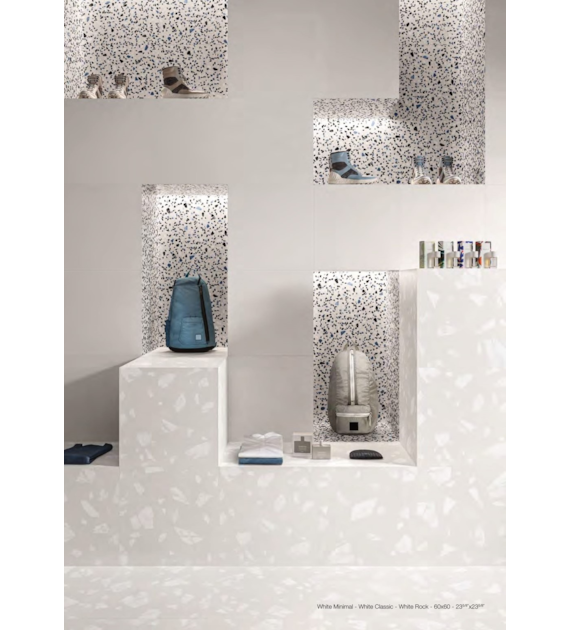 *Emil Medley White Classic 60x60** Mat lastryko