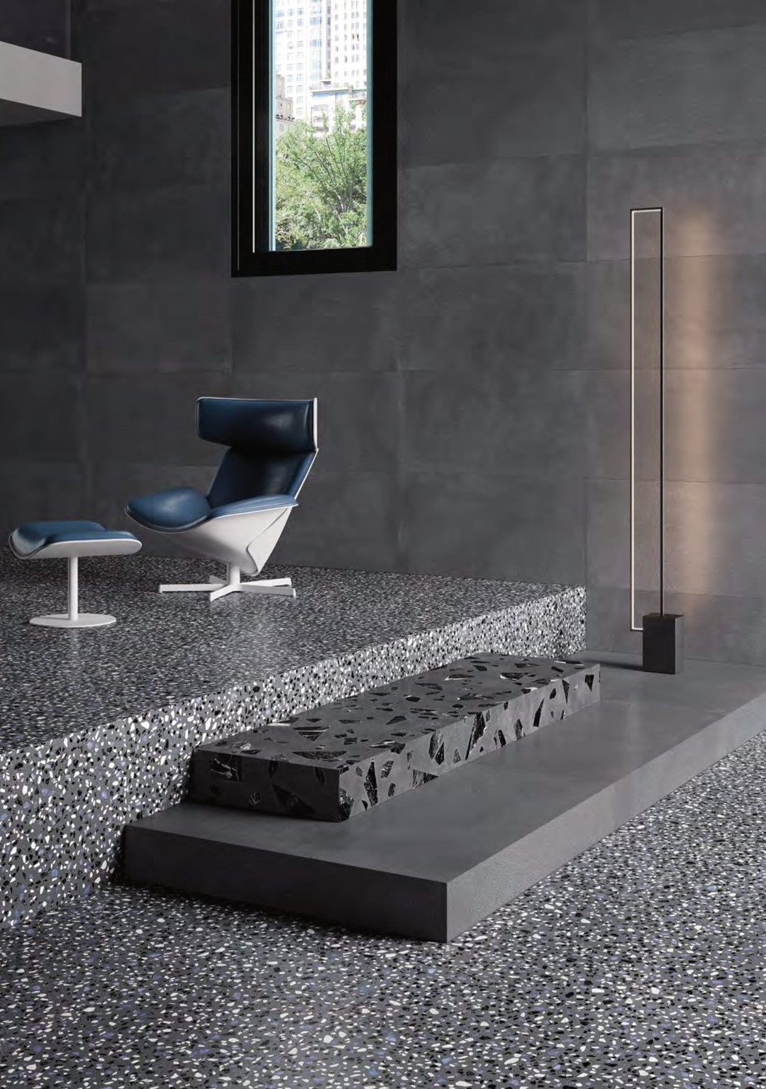 Emil Medley Dark Grey Classic 60x60 lastryko