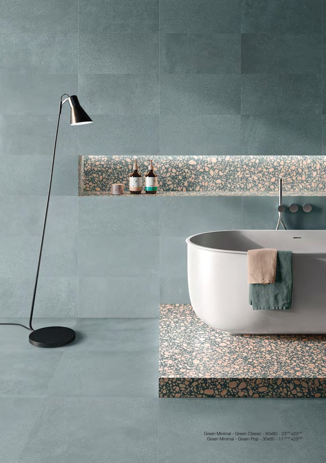 *Emil Medley Green Pop 60x60** Mat lastryko