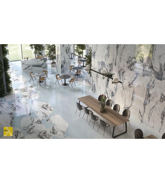 Emil Unique Marble Marmo Bianco Siena 120x278 Lap