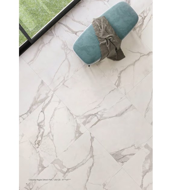 Emil Unique Marble Marmo Calacatta 120x120 Silk