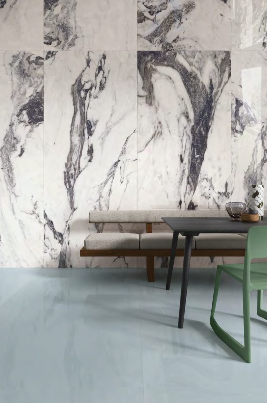 Emil Unique Marble Marmo Bianco Siena 90x180 Lap