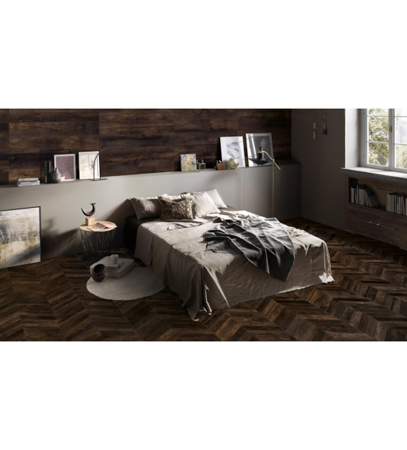 Emil Provoak Chevron Mono Nero 29,4x34 drewno.