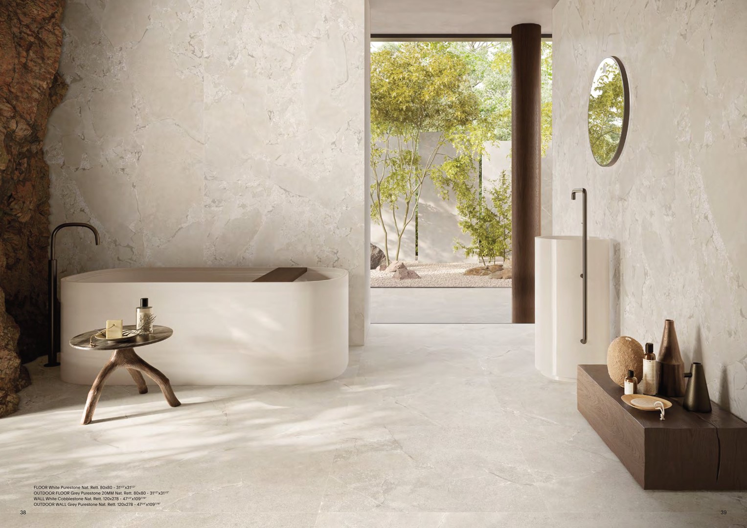Emil Unique Infinity Purestone White 80x80 Nat