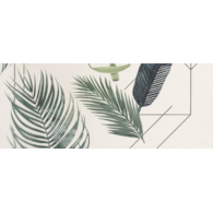 Ape Arts Decor Aka II White 20x50