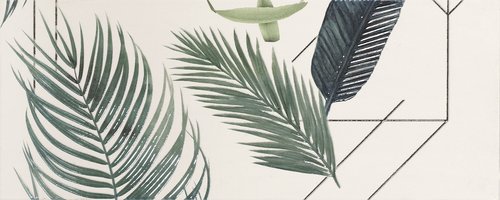 Ape Arts Decor Aka II White 20x50