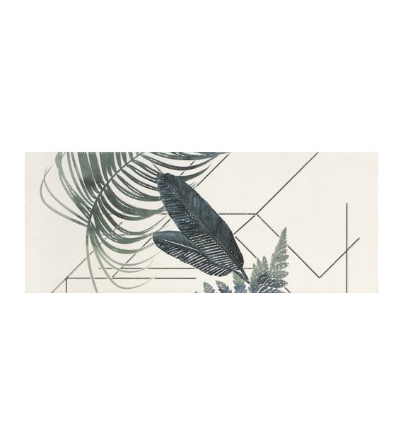 Ape Arts Decor Aka I White 20x50