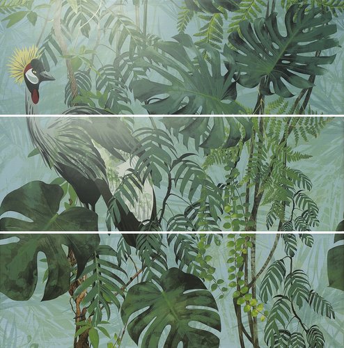 Ape Decor Set(3) ABC Virnia Turquoise 40x120 Mat