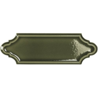 Ape Hamptons Mecox Victorian Green Crackled 5x15