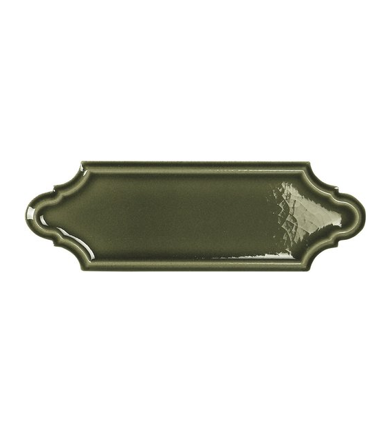 Ape Hamptons Mecox Victorian Green Crackled 5x15