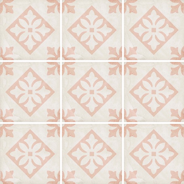 Equipe Art Nouveau Padua Pink 20x20