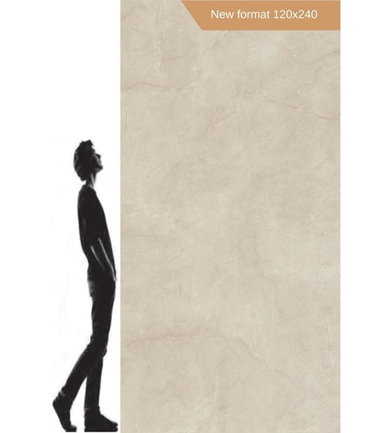 Baldocer Cream Chamber Natural 120x240 slab