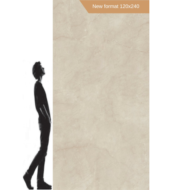 Baldocer Cream Chamber Natural 120x240 slab