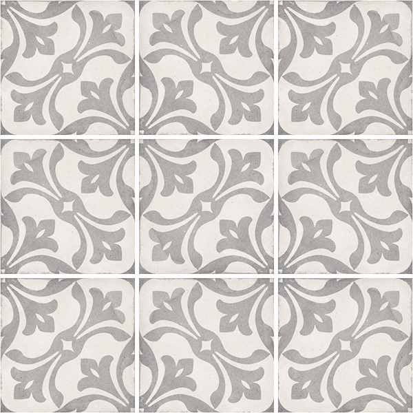 *Equipe Art Nouveau La Rambla Grey 20x20