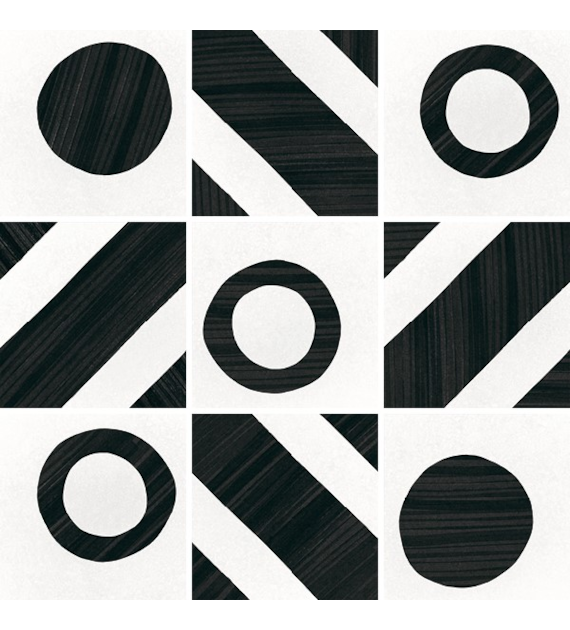 Equipe Caprice Deco Balance B&W 20x20