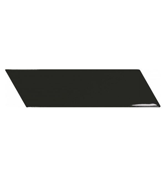 7Equipe Chevron Wall Black 18,6x5,2 Brillo Right