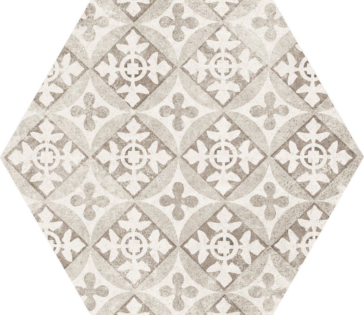Equipe Hexatile Cement Garden Grey 17,5x20