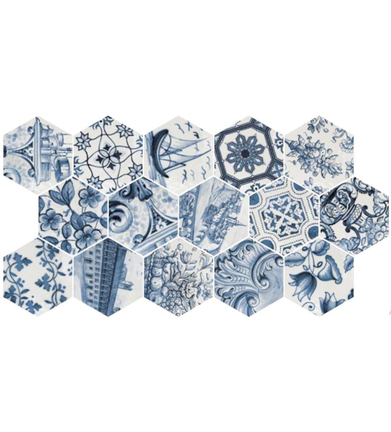 Equipe Hexatile Patchwork Lisboa Brillo 17,5x20