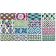 Equipe Metro Patchwork Colours 7,5x15