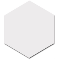 Equipe Scale Hexagon White 12,4x10,7
