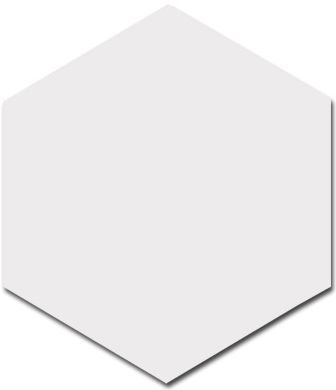 Equipe Scale Hexagon White 12,4x10,7
