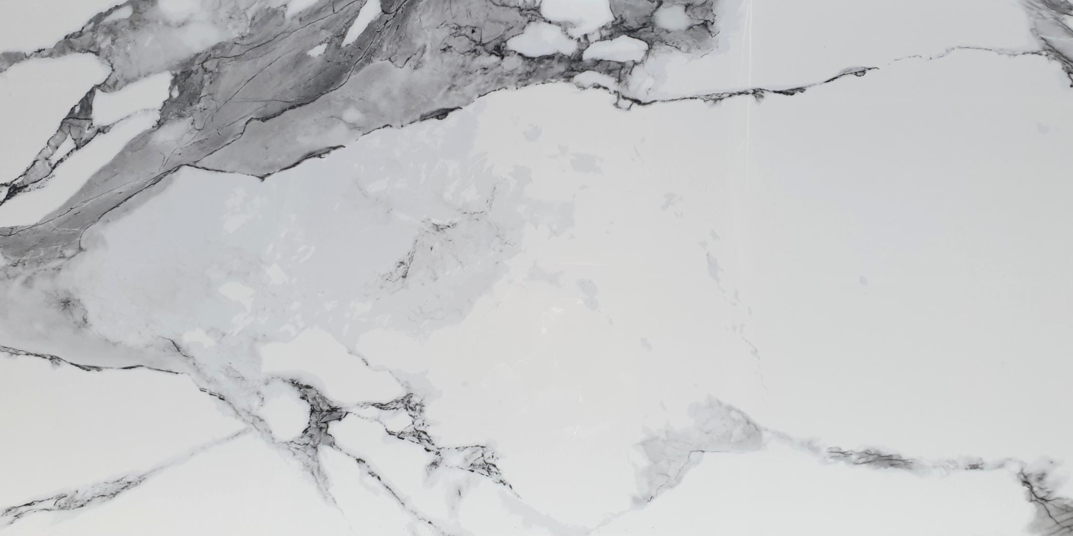 7*Geotiles Crash Marble Bianco 60x120