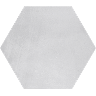 7Geotiles Starkhex Argent 25x29